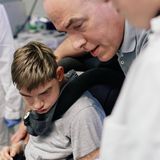 Axel Lankenau mit seinem Sohn Felix 