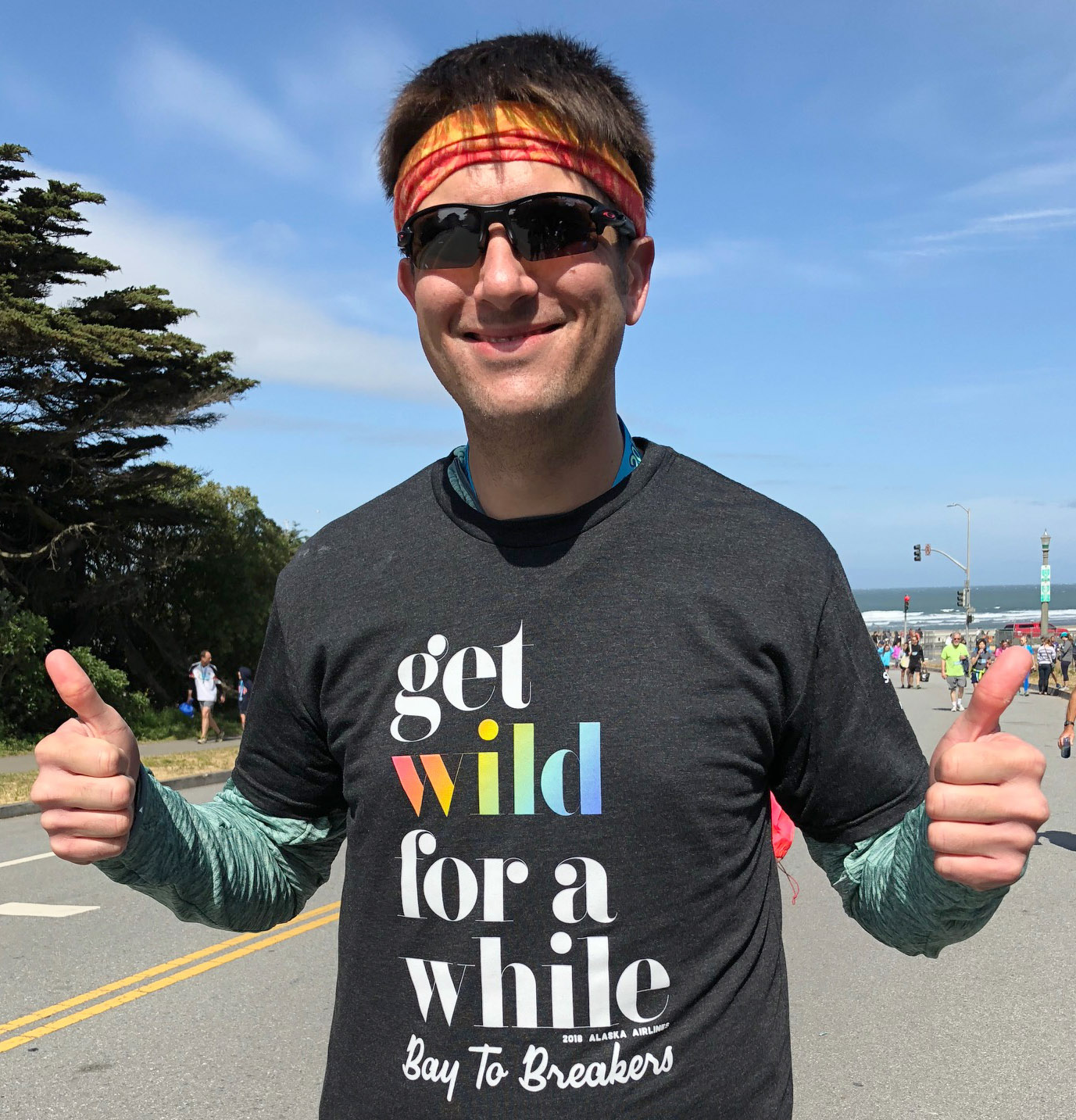 Lucas Schirmer beim Bay to Breakers Run 2018, Foto: Lucas Schirmer Lucas Schirmer beim Bay to Breakers Run 2018, Foto: Lucas Schirmer