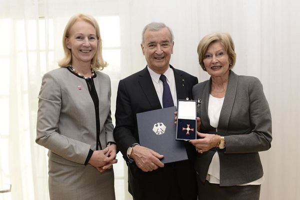 Verleihung des Bundesverdienstkreuzes an Michael Endres